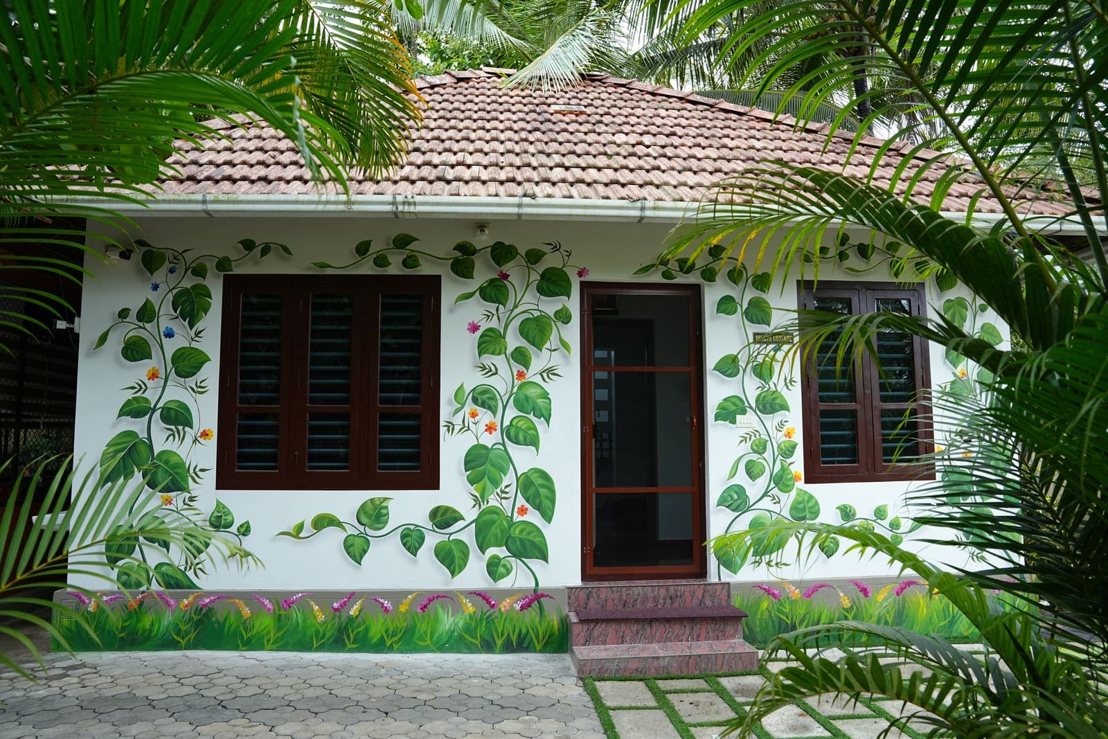 Deluxe Twin Cottage interior, view 1 — Kaivalyam Homestay, Padichira, Wayanad