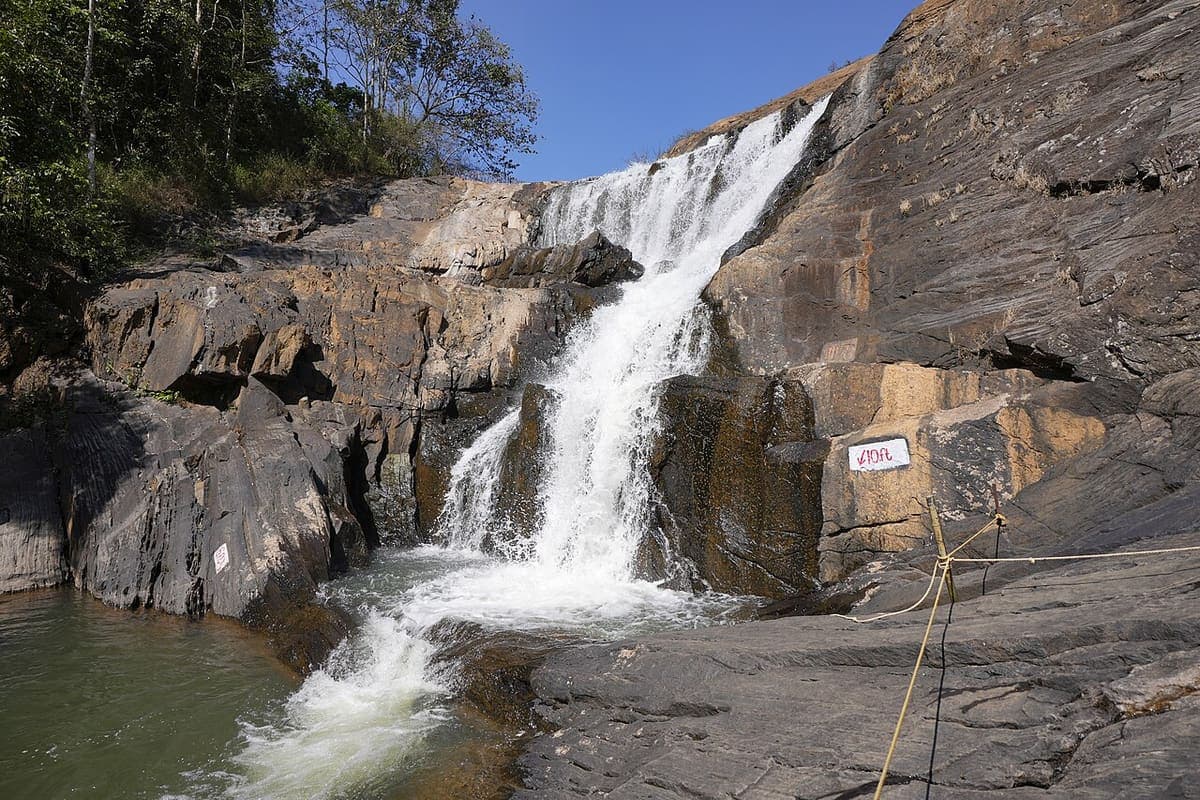 Kanthanpara Waterfall — Waterfalls & Lookouts near Kaivalyam Homestay, Wayanad