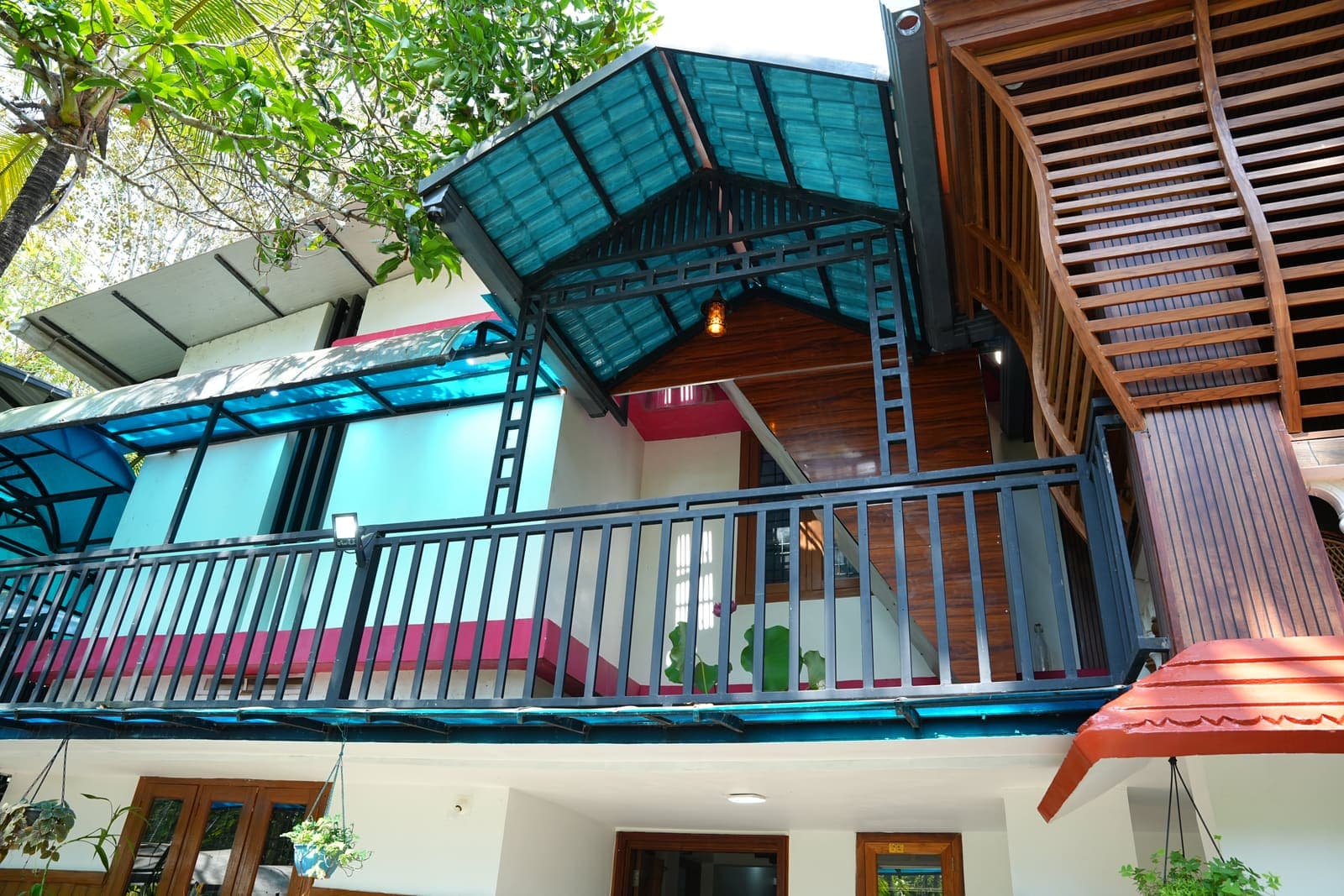 Blue Canopy Dusk — Kaivalyam Homestay, Padichira, Wayanad