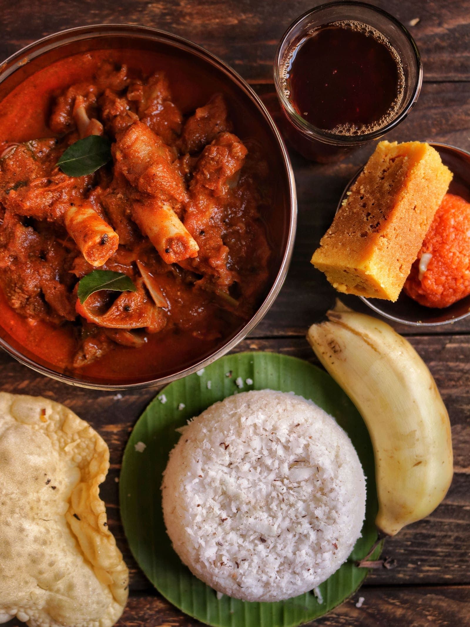 Food Kerala Curry — Kaivalyam Homestay, Padichira, Wayanad